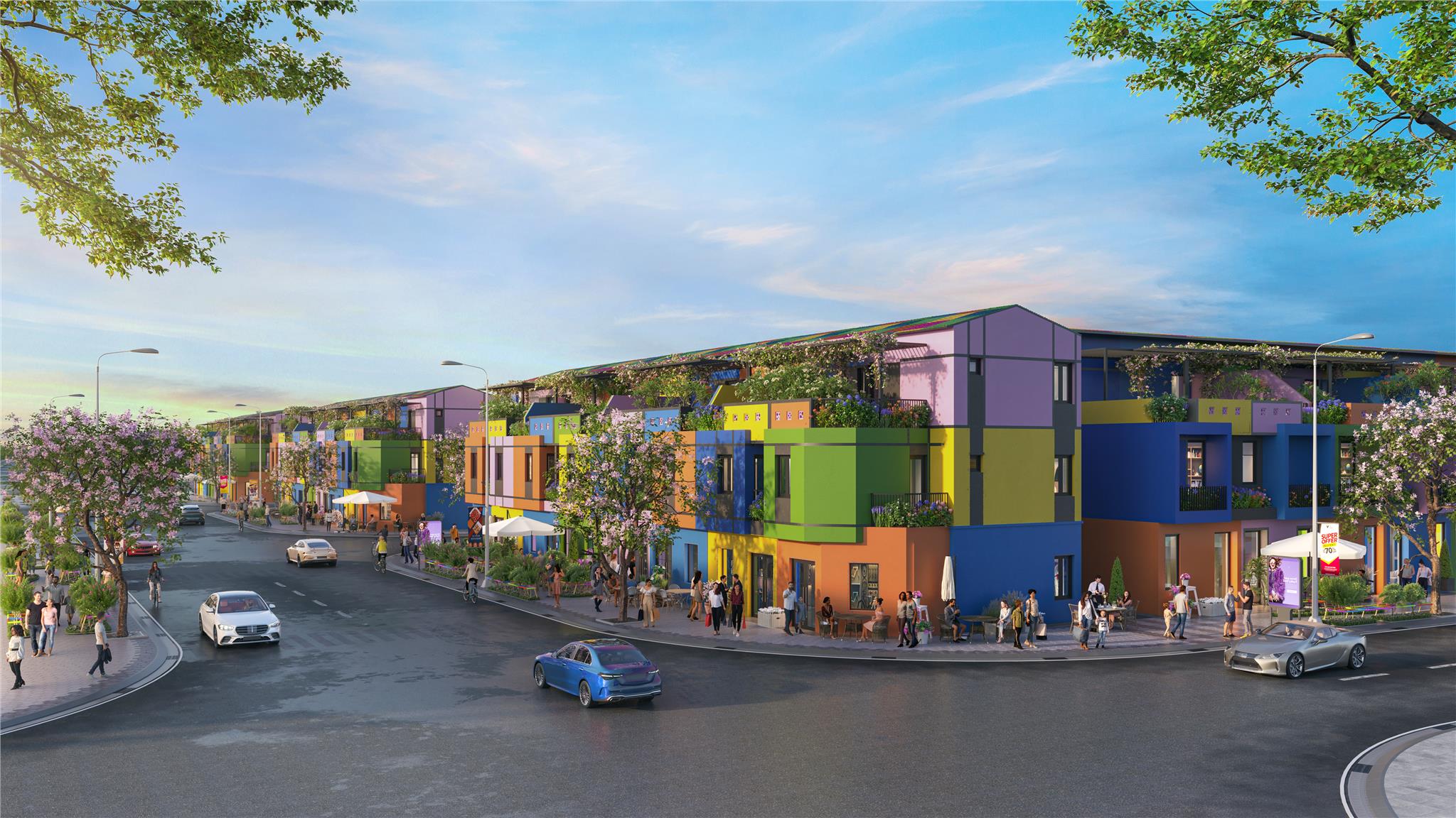 COLOR HOME LÊ HỒ - NHÀ Ở THẤP TẦNG - Ảnh 1